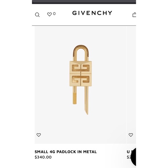 Givenchy,  Lover’s Lock Padlock by Mattew Williams - Picture 6 of 8